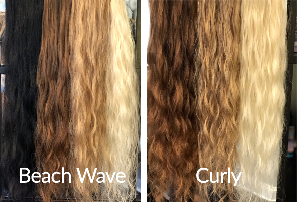 Beach Wave Curly Hair Extensions
